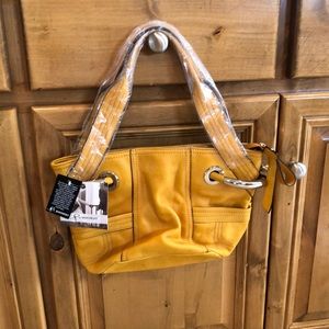 MAKOWSKY  mustard yellow purse